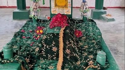 Etawah Dargah Dispute path was created by clearing bushes there is als  dispute regarding permission for Urs