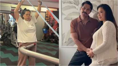 Randeep Hooda wife actress Lin Laishram Photo Dump from January shares Baby shower glimpse flaunting baby bump