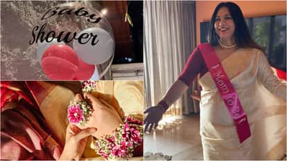 Randeep Hooda wife actress Lin Laishram Photo Dump from January shares Baby shower glimpse flaunting baby bump