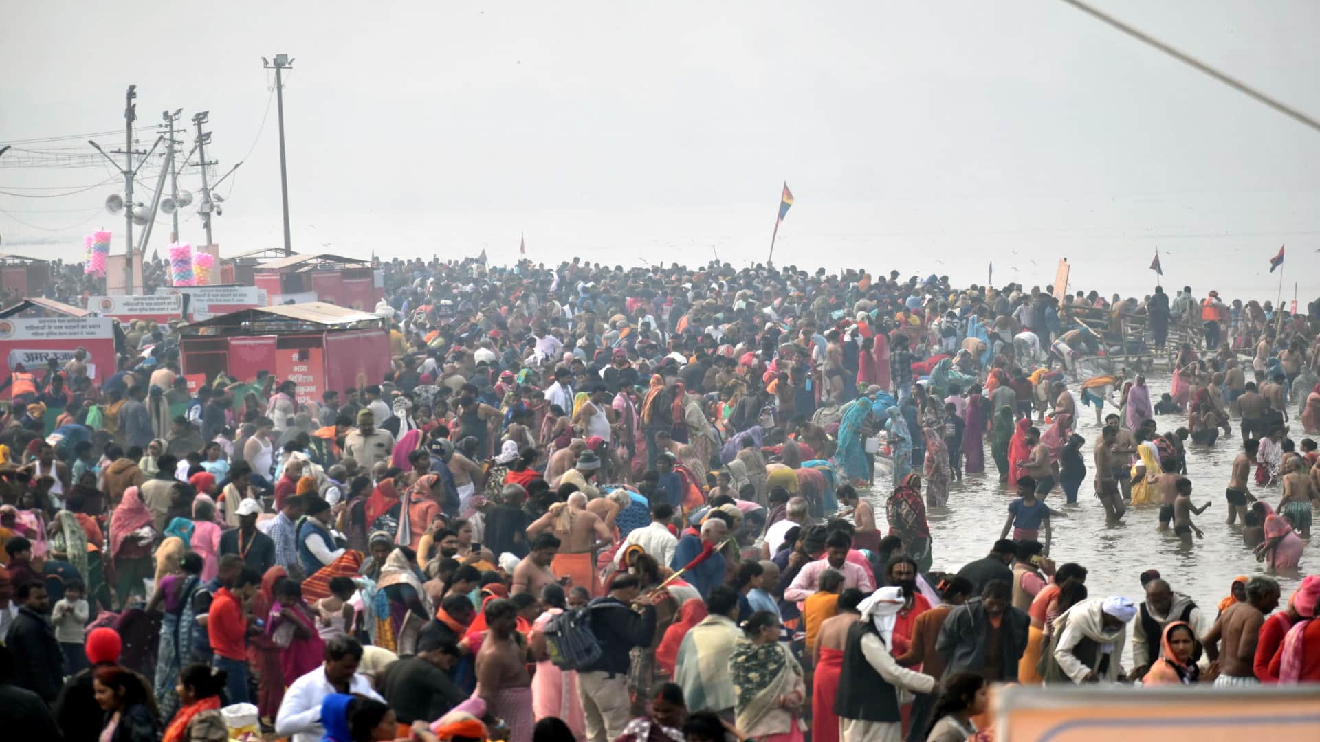 Maghi Purnima: More than two crore devotees took a holy dip on Maghi Purnima