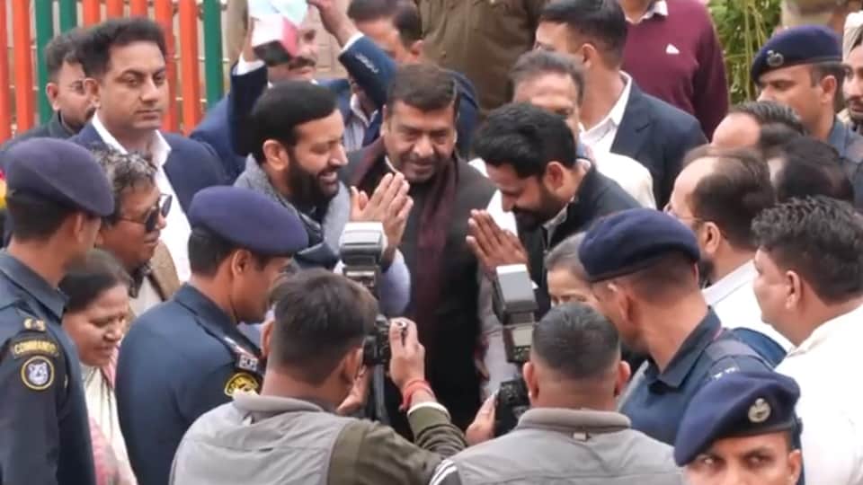 मुख्यमंत्री नायब सिंह सैनी ने पंचकूला में देखा बजट 2026।