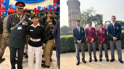 Cadet Mahi from Pathankot participated in All India Republic Day Camp New Delhi