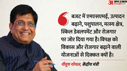 BJP says Union Budget 2026 for common people Viksit Bharat 2047 future vision Congress raise question