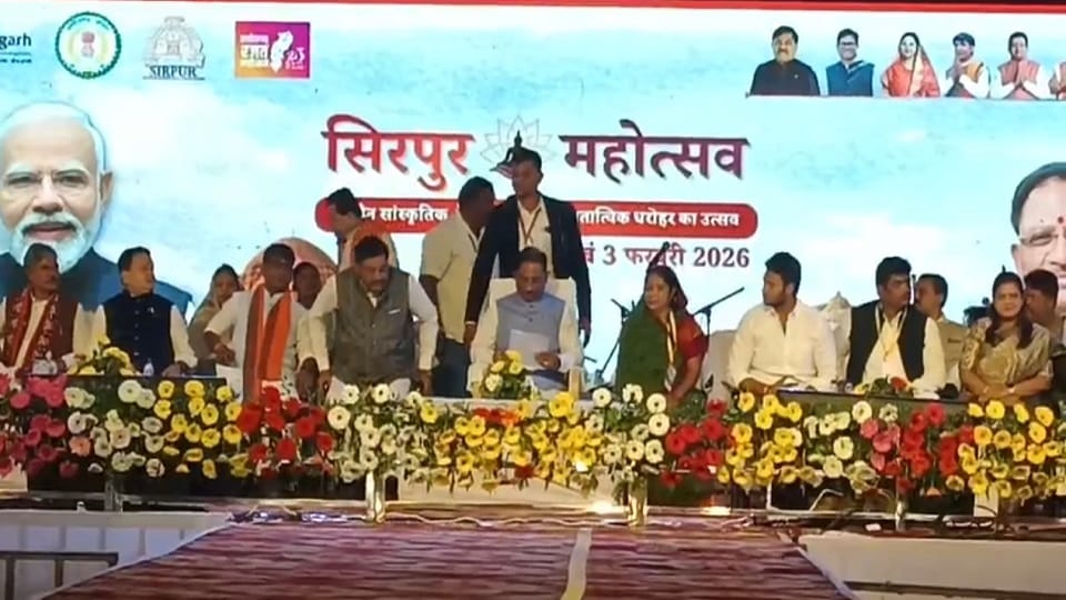सिरपुर महोत्सव में सीएम