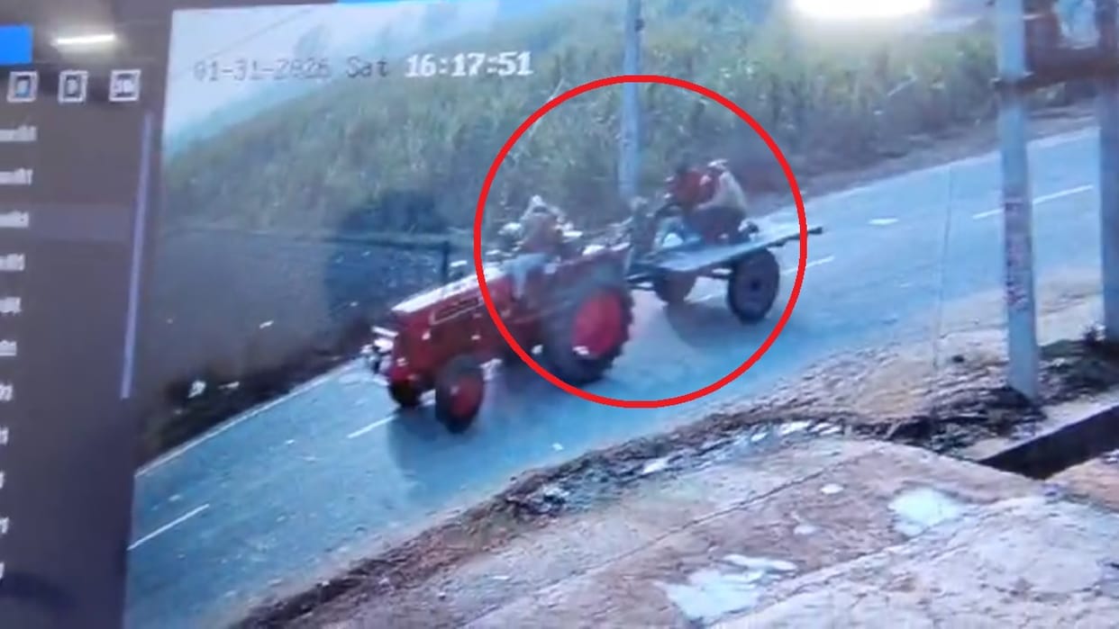 Tractor riders abducted a man in a car in Ghaziabad