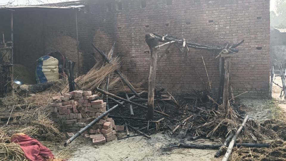 Burnt alive under suspicious circumstances in Barabanki