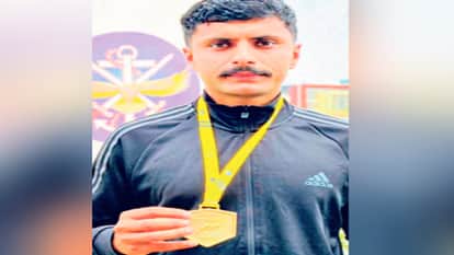 Achievement: Ankush from Sirmaur wins a gold medal in National Rowing.