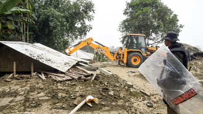 बराक घाटी में बुलडोजर की कार्रवाई