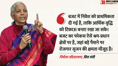 Increasing investment and curbing speculation, the Finance Minister explained the priorities given in the bud