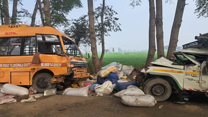 Man died in road accident at Sirsa