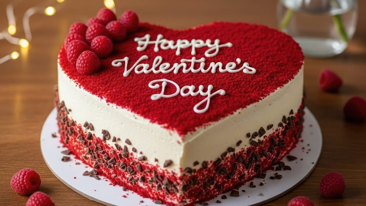 latest design of cakes for valentine week celebration