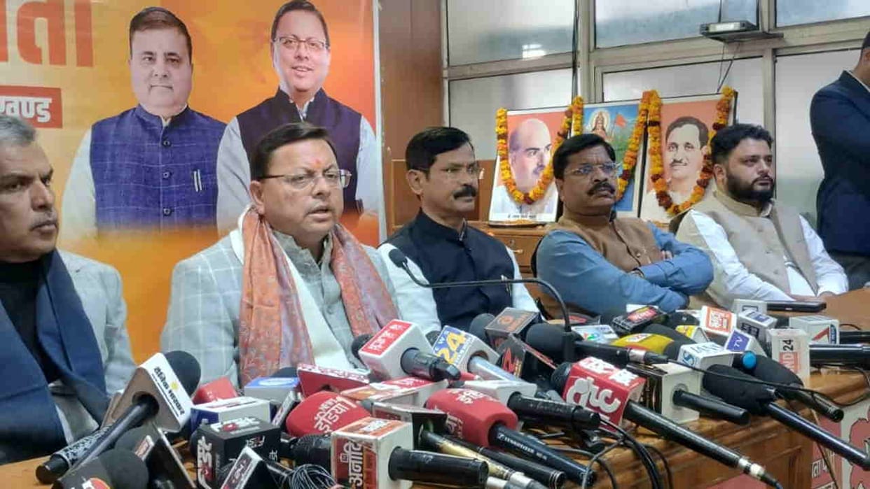 CM Dhami PC said projects worth 40,000 crore will be started in Uttarakhand with this budget 2026