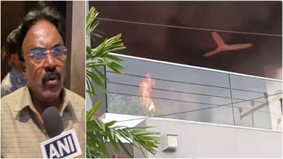 Former Andhra Minister Jogi Ramesh's house set on fire in Ibrahimpatnam, News In Hindi