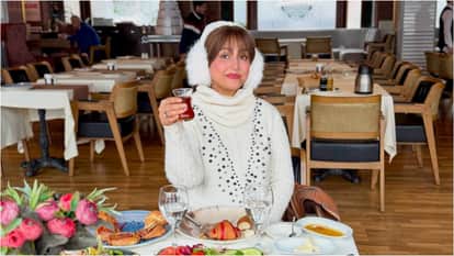 hina khan Enjoying her favourite Food During vacation says Food is love and life shares Photos