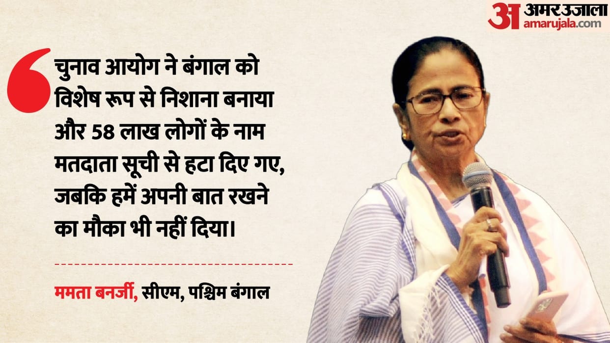 West Bengal CM Mamata Delhi Visit Delhi Meets With ECI on SIR controversy updates