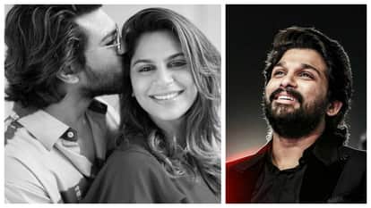 Allu Arjun congratulates Ram Charan on twins Anil Ravipudi Varun Tej Konidela Mrunal Thakur Chiranjeevi Jr NTR