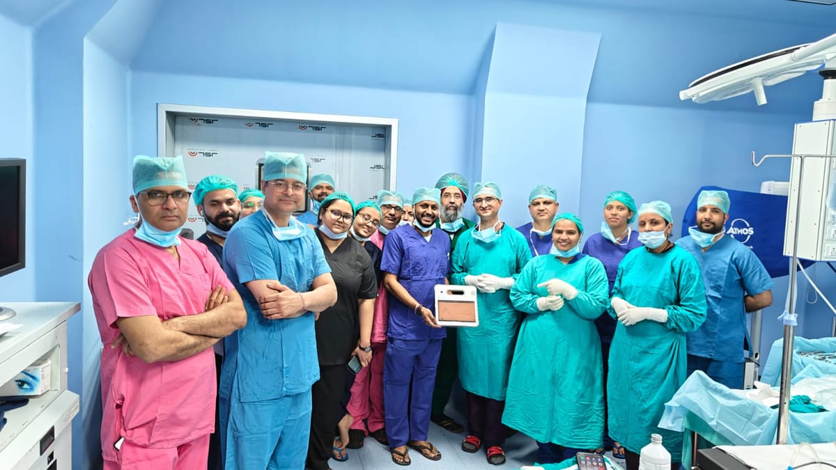 Jaipur Health News:ruhs में कोक्लियर इम्प्लांट सर्जरी, Ansd मरीज में Aim  तकनीक का दुनिया में पहला सफल उपयोग - Jaipur Health News: Ruhs Achieves  World-first Cochlear Implant Success In Ansd ...