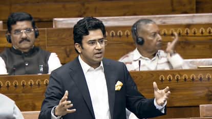 Tejasvi Surya: BJP MP lashed out at the opposition, saying the UPA government failed on many fronts.