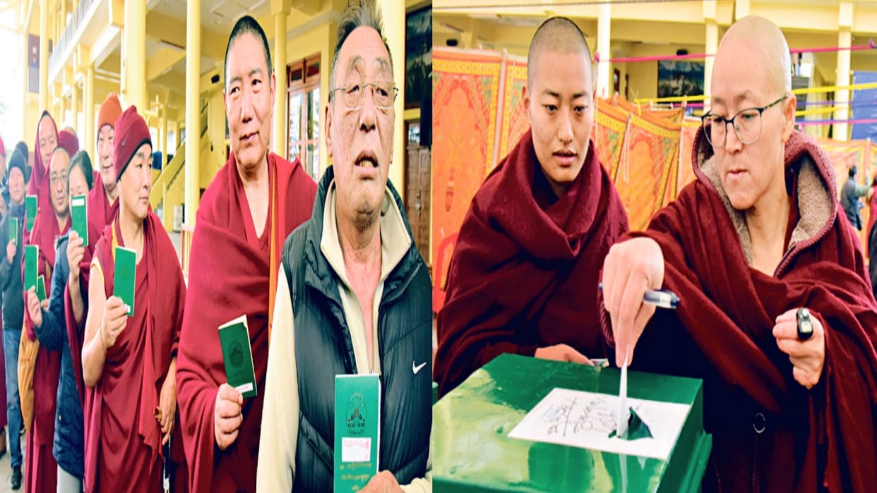 Dharamshala: Voting for the Sikyong (political leader) of the Tibetan govt inexile takes place in 27 countries