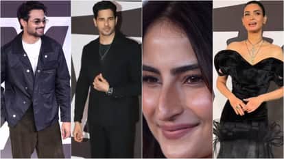 Salman Khan Aamir Akshay Kumar Ajay Devgan unite for magazine cover shoot many Celebs attend event Video Viral