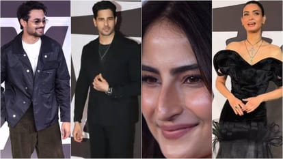 Salman Khan Aamir Akshay Kumar Ajay Devgan unite for magazine cover shoot many Celebs attend event Video Viral