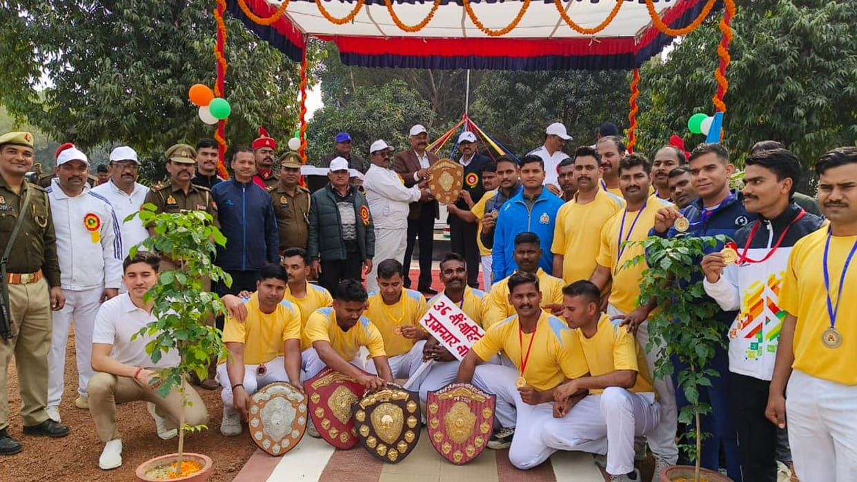 Cluster Competition 36th Battalion PAC Ramnagar champion of 29th Battalion Eastern Zone Cluster with 522 point