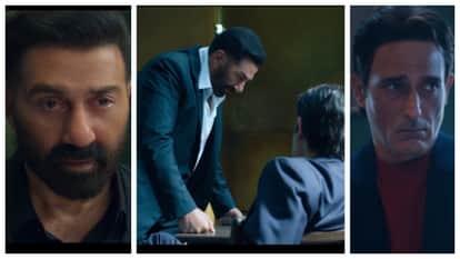 Sunny Deol Akshaye Khanna reunion after 29 years Ikka announced title reveal on netflix