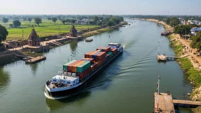 Yamuna Waterway Gets Boost Cargo Terminal Proposed at Samogar in Agra