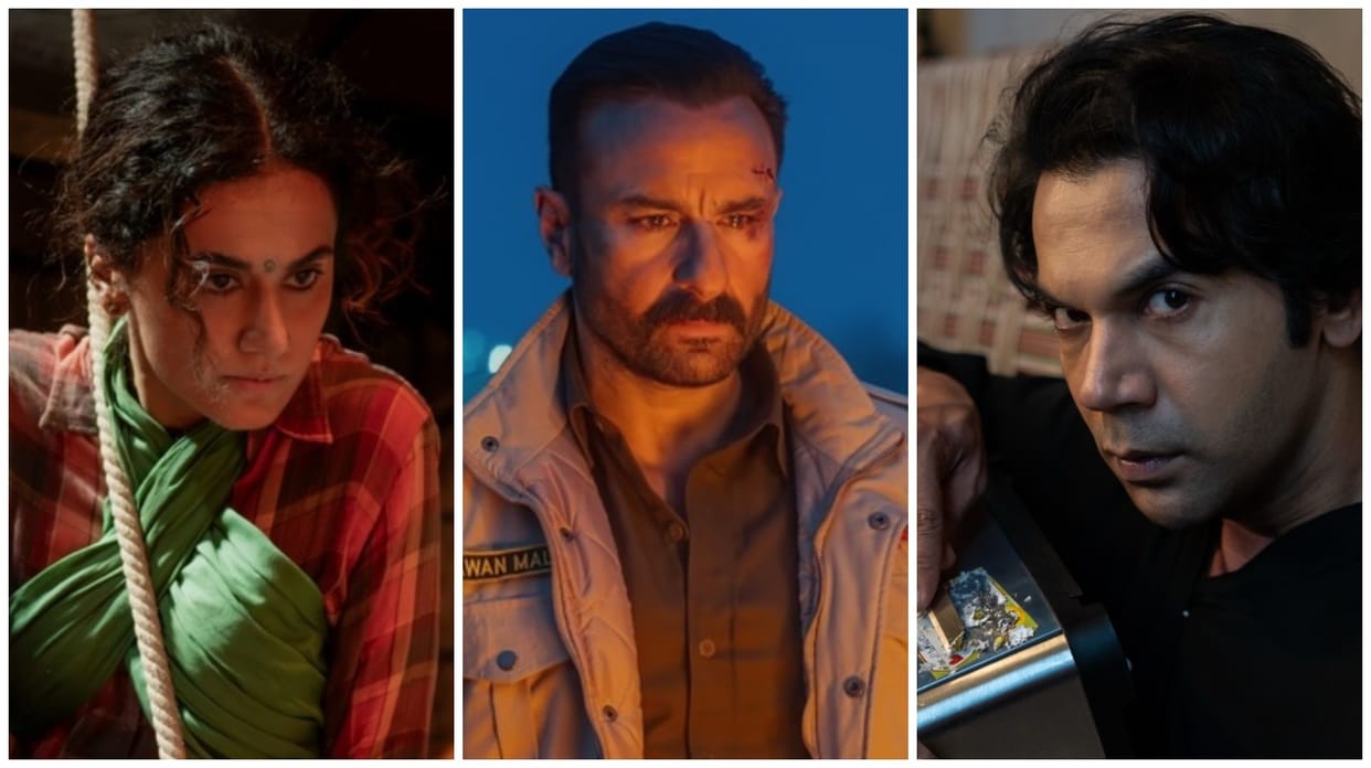 Rajkummar Rao Toaster Saif Ali Khan Kartavya and Taapsee Gandhari announced with poster release On Netflix