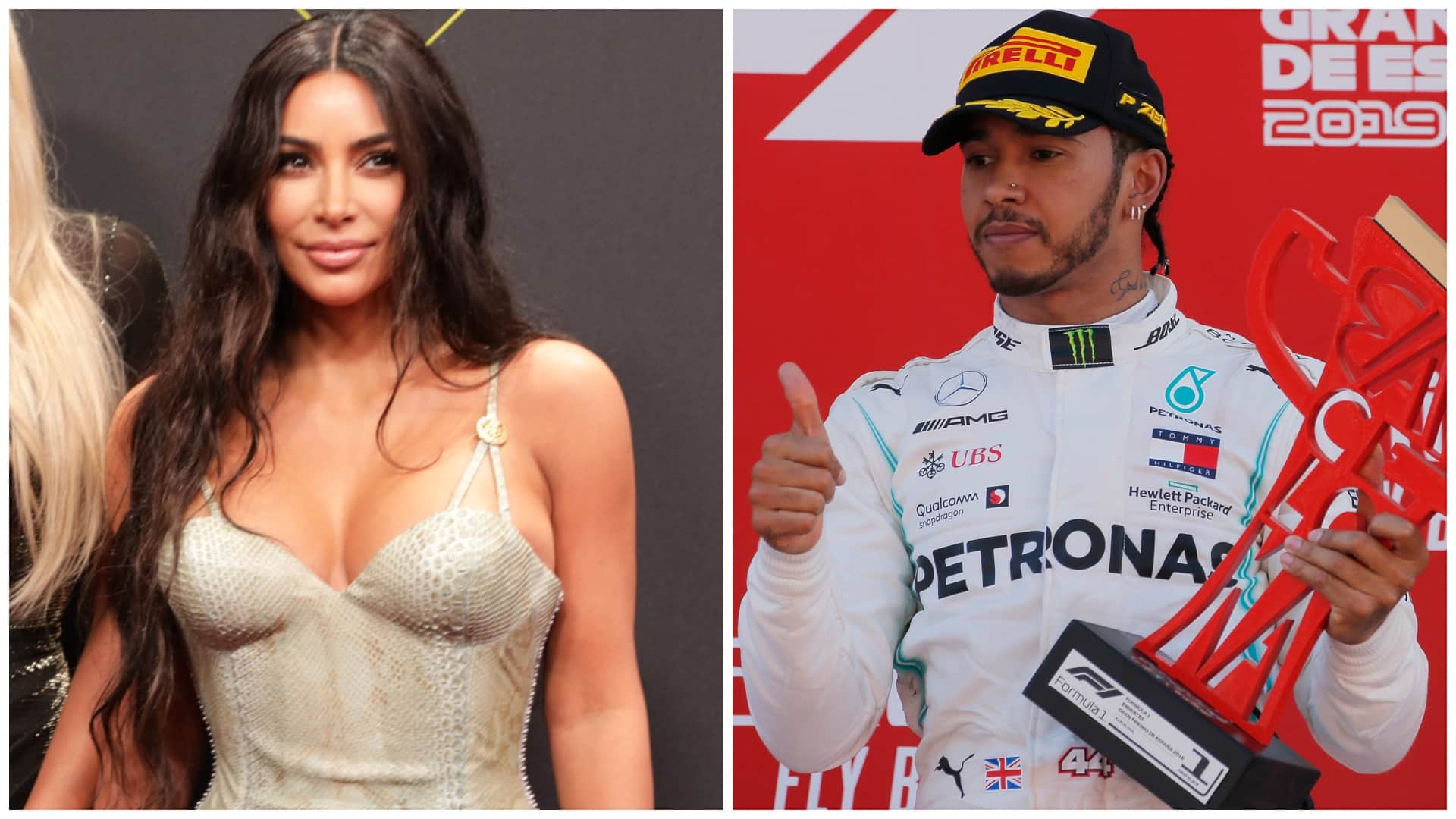 Kim Kardashian–Lewis Hamilton Secret UK Date Sparks Dating Rumours