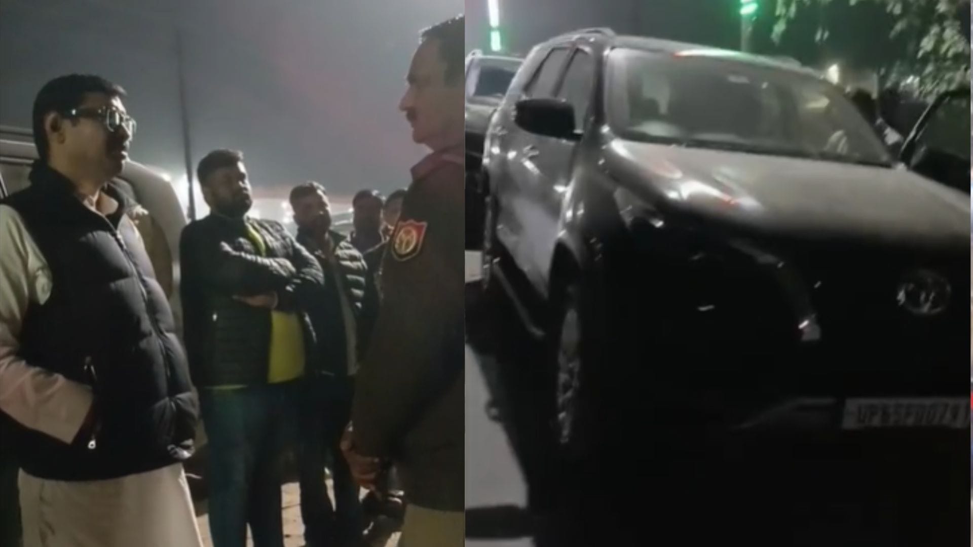 Mau Police checked vehicle of former BSP MP Atul Rai