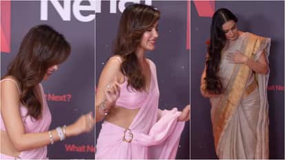 Saif ali khan R madhavan Rhea Chakraborty anil kapoor Celebs attend Next On Netflix India event Video Viral