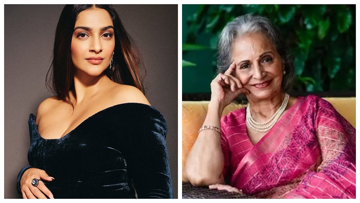 Sonam Kapoor jackie shroff Wishes Waheeda Rehman On Her Birthday With A Sweet Post