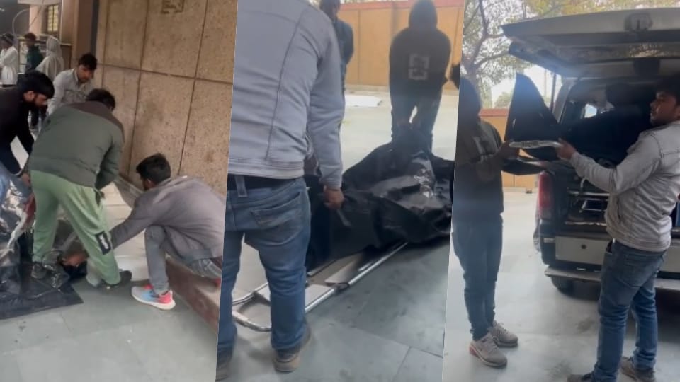 Money demanded in Noida to cover the body after the post-mortem