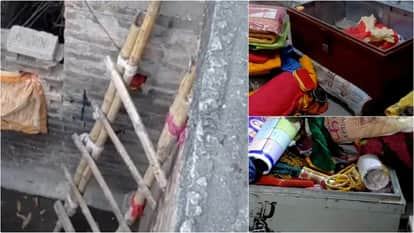 Thieves broke into 2 houses at midnight, locked families inside and fled with property worth 12 lakhs