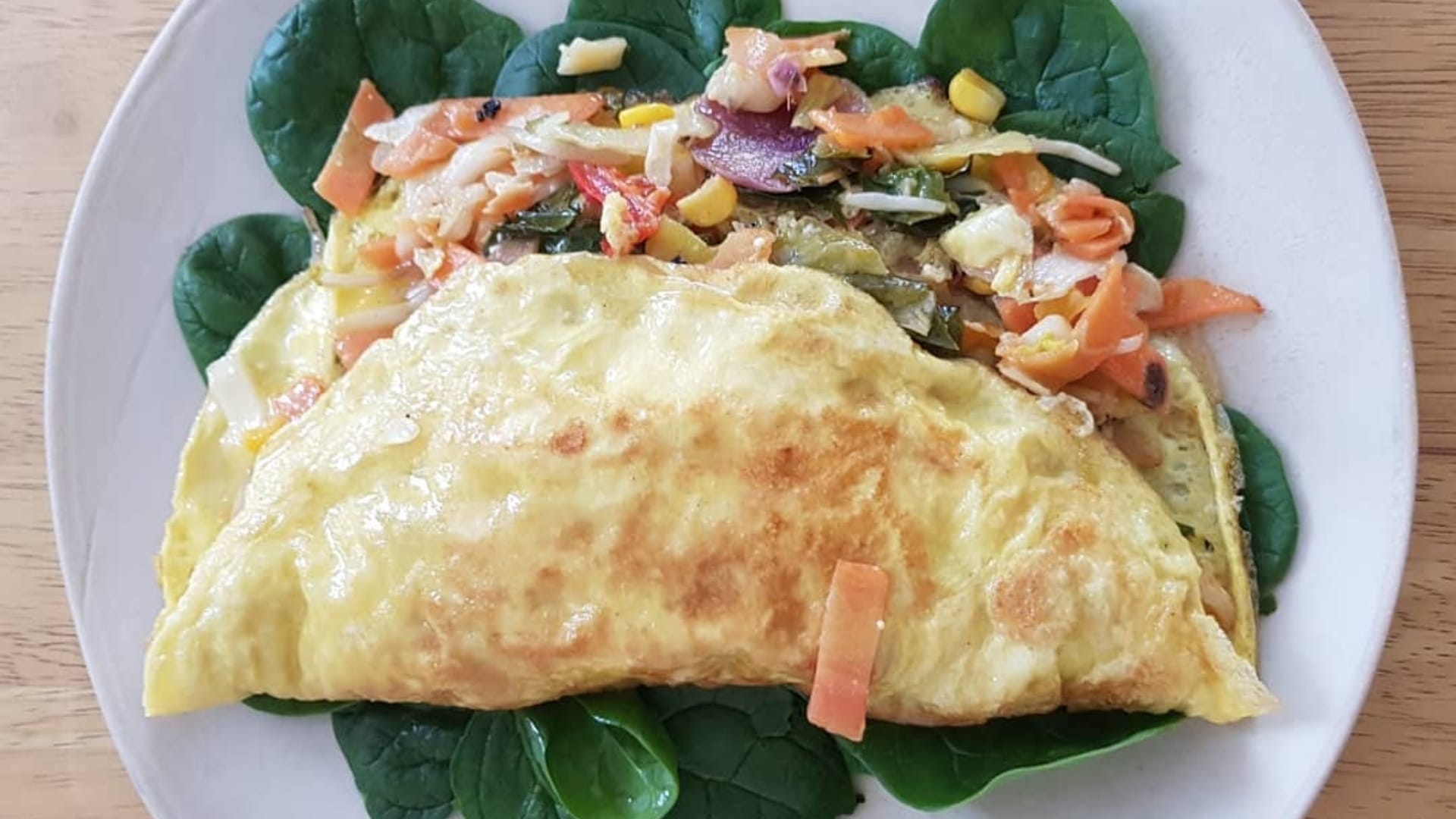 how to make veg omelette at home full recipe step by step guide
