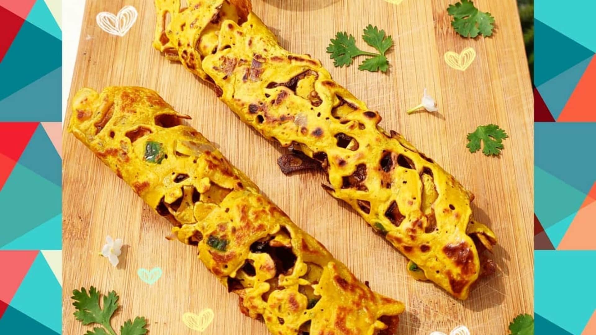 how to make veg omelette at home full recipe step by step guide