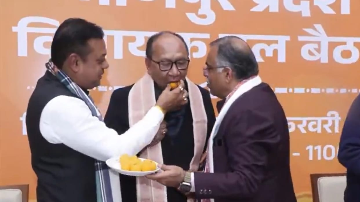 Manipur New CM Yumnam Khemchand Singh elected as BJP legislature party leader know who is he