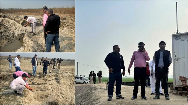 Bihar News: छपरा में अवैध खनन पर प्रशासन का कड़ा प्रहार, विशेष अभियान में 76.01 लाख रुपये का लगाया जुर्माना