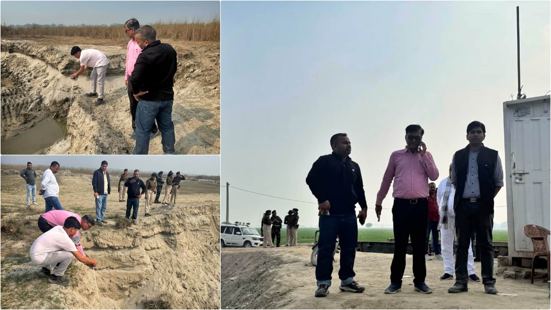 अवैध खनन के खिलाफ खनन विभाग ने चलाया विशेष अभियान