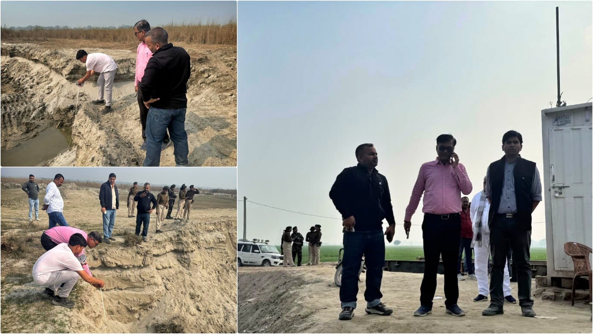 अवैध खनन के खिलाफ खनन विभाग ने चलाया विशेष अभियान