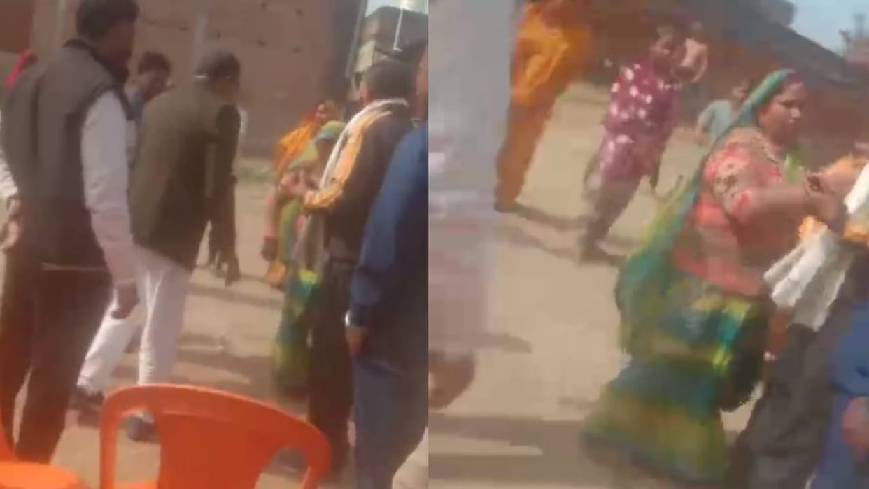Amethi: BJP district president accused of snatching mobile phone from BLO; dispute erupted during a meeting; k