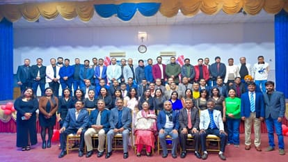 Students refreshed their childhood memories at the Bishop Johnson 2001 batch alumni silver jubilee reunion