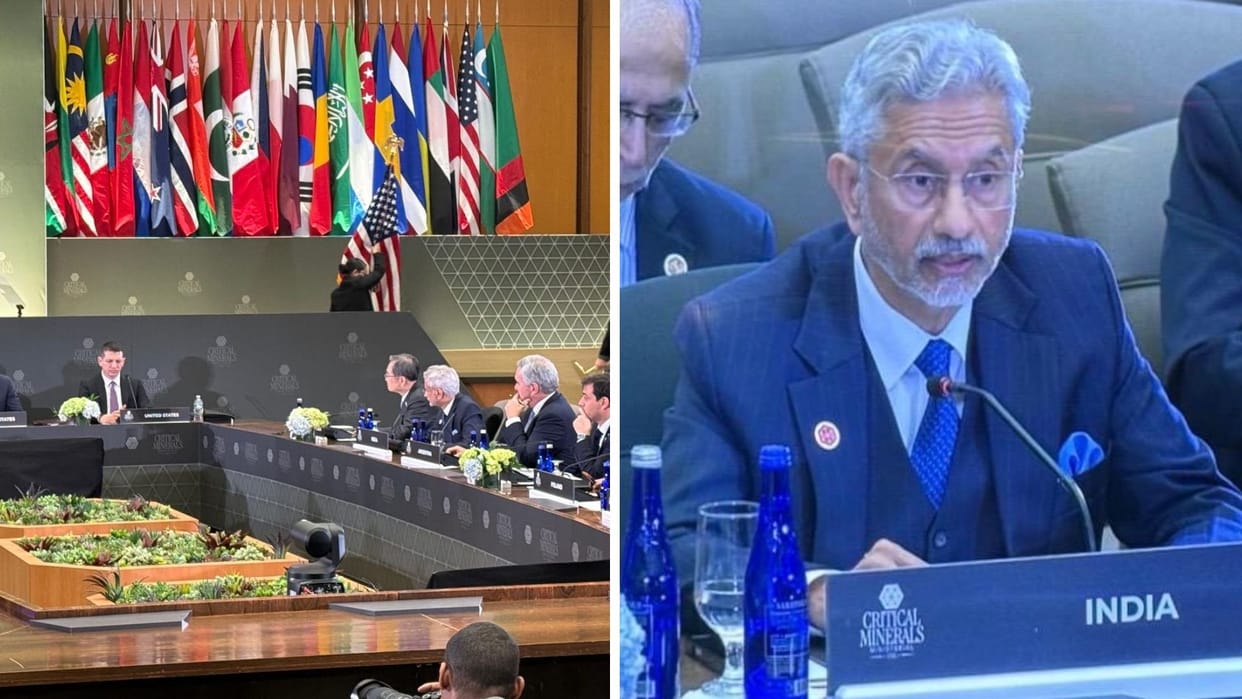 Jaishankar underlines challenges of excessive concentration of critical minerals