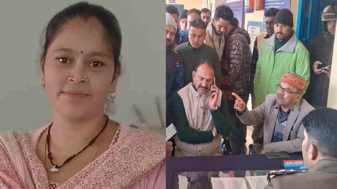 बस चालक की लापरवाही से महिला की जान गई