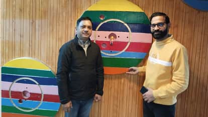 Unique designs from discarded wood PGI post office staff decorated every corner with scrap materials