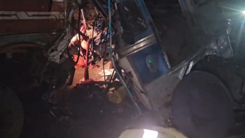 Trucks collide on Baghapura-Kotkapura highway two killed