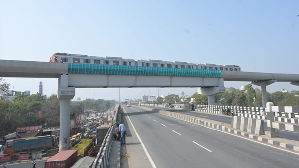 Kanpur: Metro reaches Naubasta for the first time, dream of complete journey to be fulfilled in April