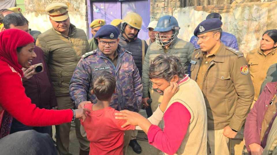 Amroha Ruby Murder case Lavish told his father Dont cry and also wiped away his tears