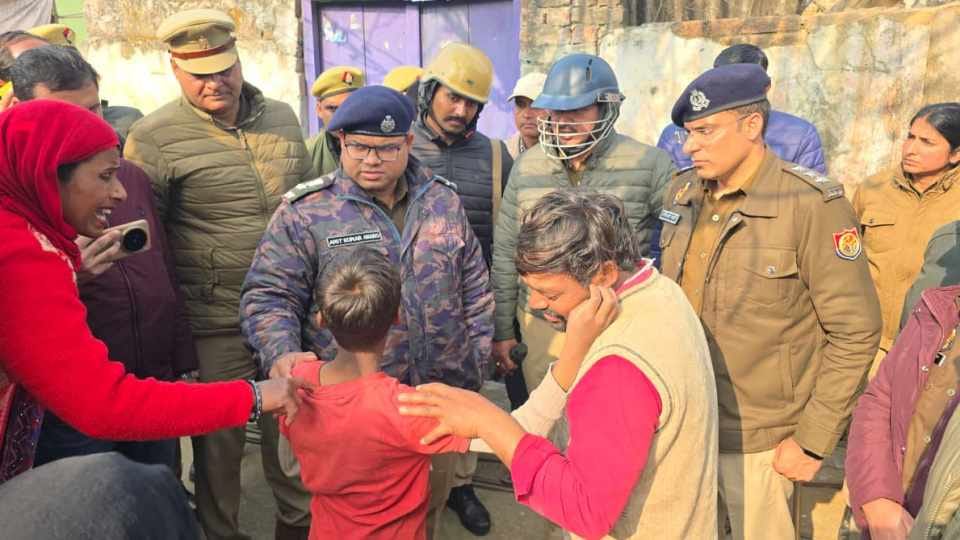 Amroha Ruby Murder case Lavish told his father Dont cry and also wiped away his tears